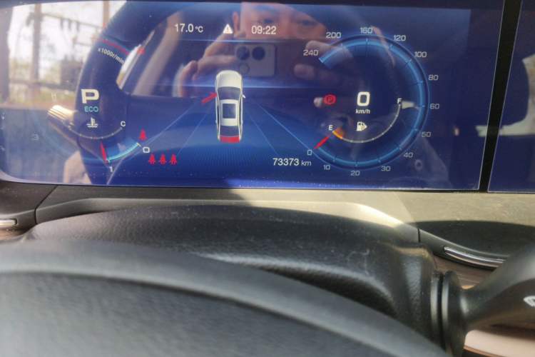 Used GAC Trumpchi GA6 2019 270T Automatic Prestige Edition Odometer Close Up