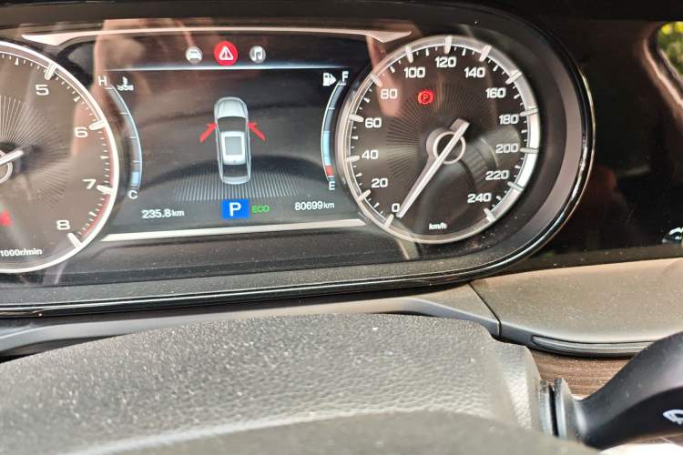 Used GAC Trumpchi GA6 2019 270T Automatic Luxury Edition Odometer Close Up