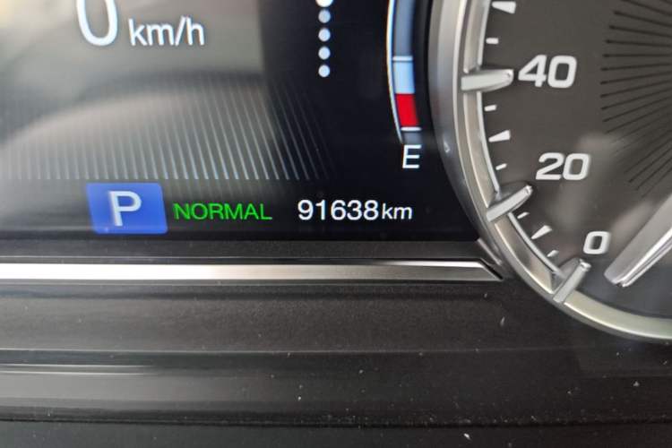 Used GAC Trumpchi GA6 2019 270T Automatic Elite Edition Odometer Close Up