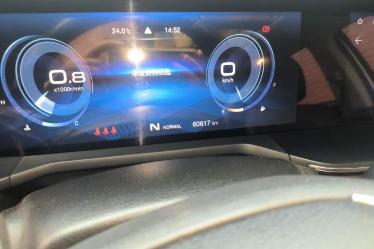 Used GAC Trumpchi GA6 2019 270T Automatic Prestige Edition Odometer Close Up