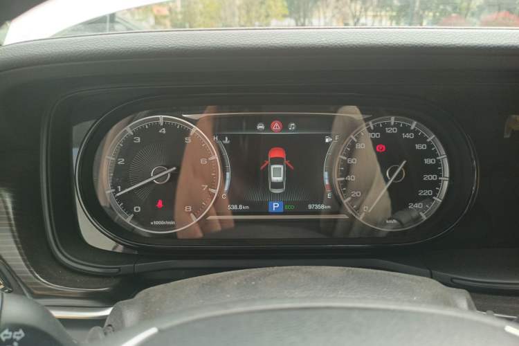 Used GAC Trumpchi GA6 2019 270T Automatic Luxury Edition Odometer Close Up
