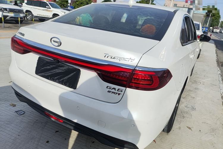 Used GAC Trumpchi GA6 2019 270T Automatic Luxury Edition Rear Right 45 Deg