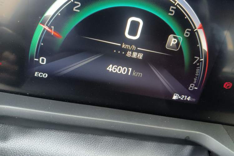 Used GAC Trumpchi GA6 2022 270T Automatic Elite Edition Odometer Close Up