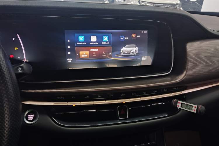 Used GAC Trumpchi GA6 2022 270T Automatic Luxury Edition Audio And AC Panel