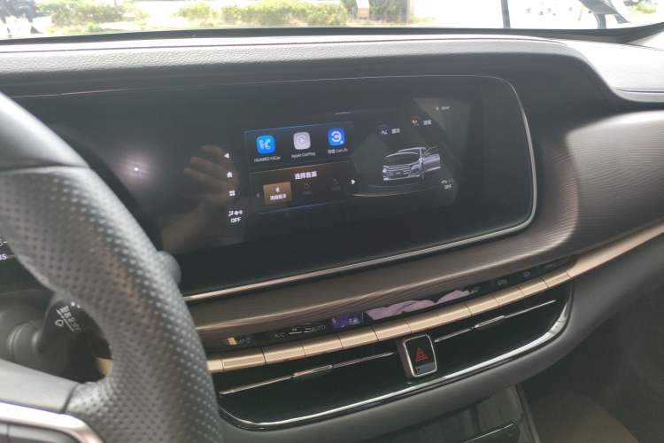 Used GAC Trumpchi GA6 2022 270T Automatic Luxury Edition Audio And AC Panel