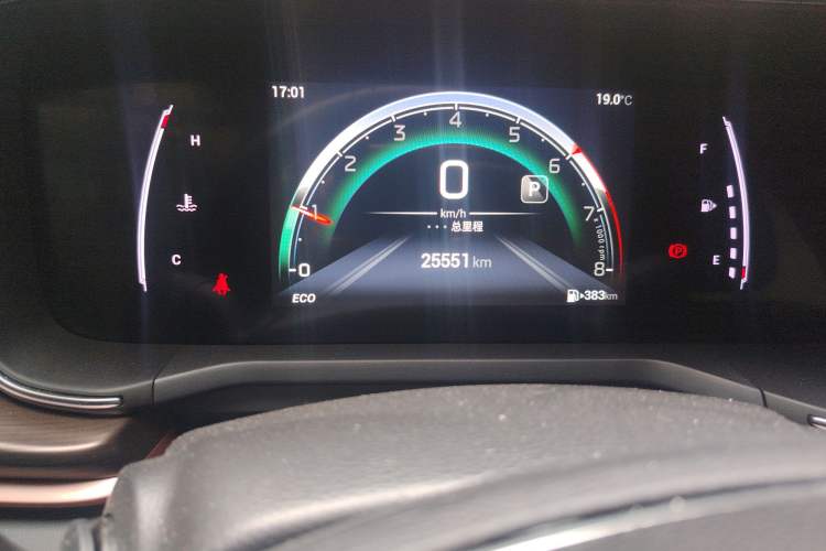 Used GAC Trumpchi GA6 2022 270T Automatic Luxury Edition Odometer Close Up