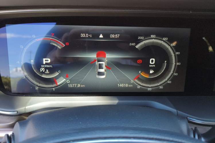 Used GAC Trumpchi GA6 2022 270T Automatic Prestige Edition Instrument Cluster