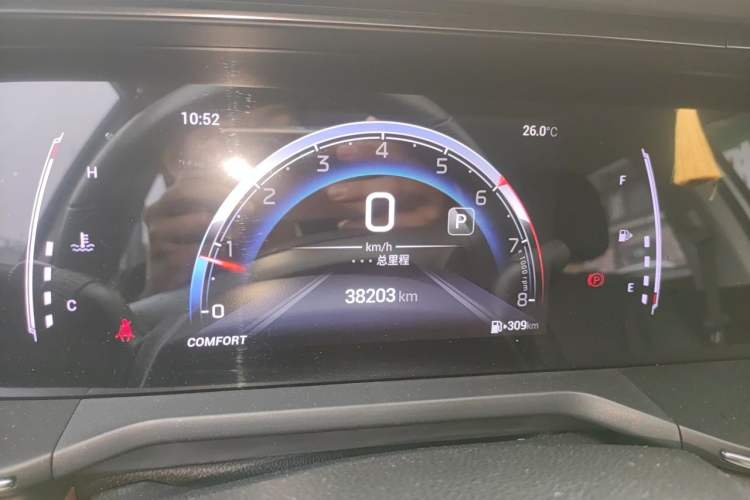 Used GAC Trumpchi GA6 2022 270T Automatic Luxury Edition Instrument Cluster