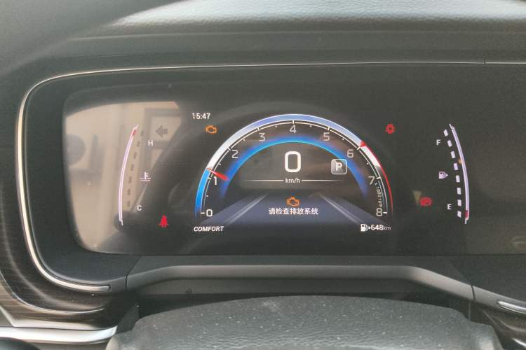 Used GAC Trumpchi GA6 2022 270T Automatic Elite Edition Instrument Cluster