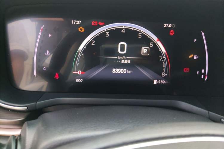 Used GAC Trumpchi GA6 2022 270T Automatic Luxury Edition Odometer Close Up