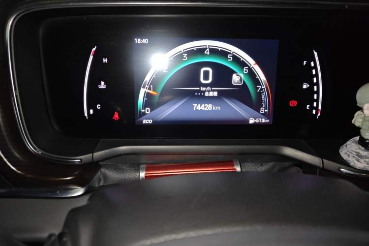 Used GAC Trumpchi GA6 2022 270T Automatic Elite Edition Odometer Close Up