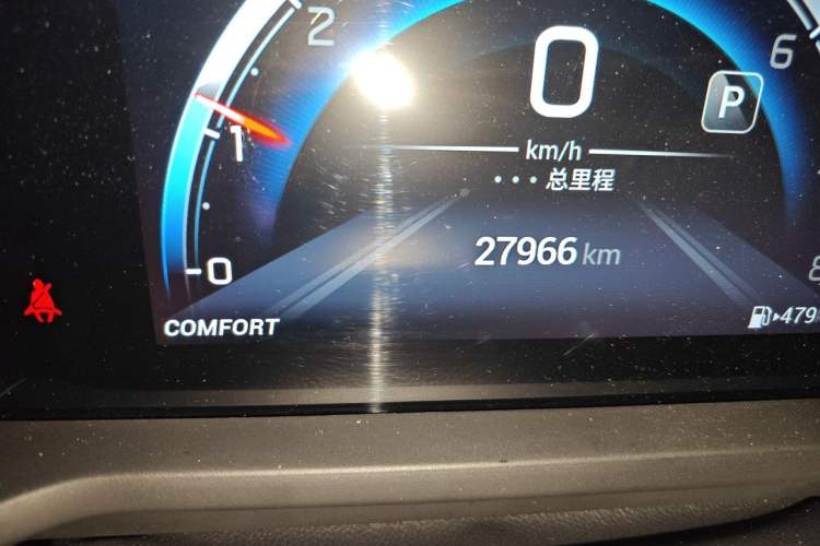 Used GAC Trumpchi GA6 2022 270T Automatic Luxury Edition Odometer Close Up