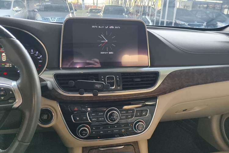 Used GAC Trumpchi GA8 2016 320T Executive Edition Audio And AC Panel