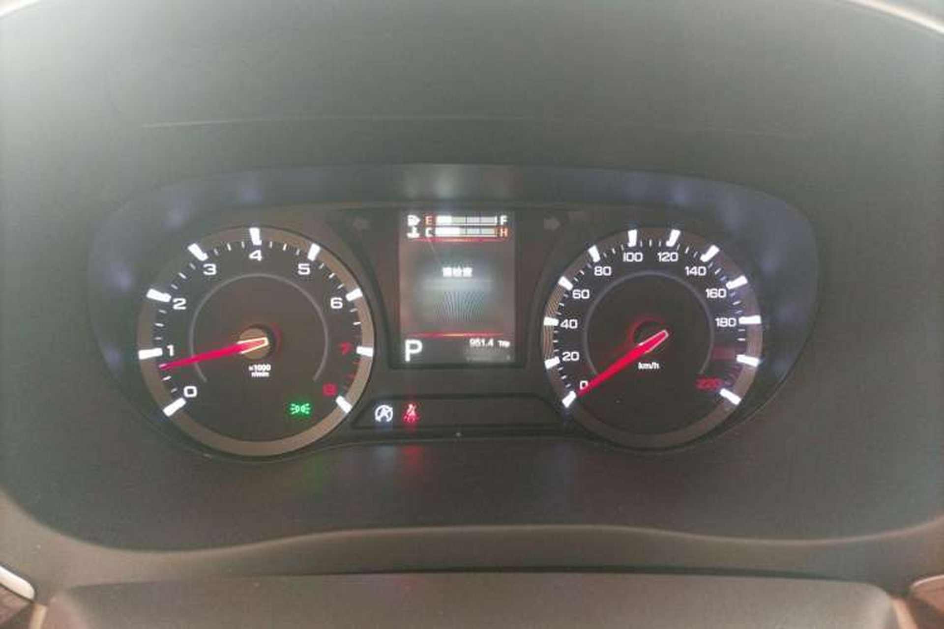 Used GAC Trumpchi GA8 2016 320T Ultimate Edition Instrument Cluster