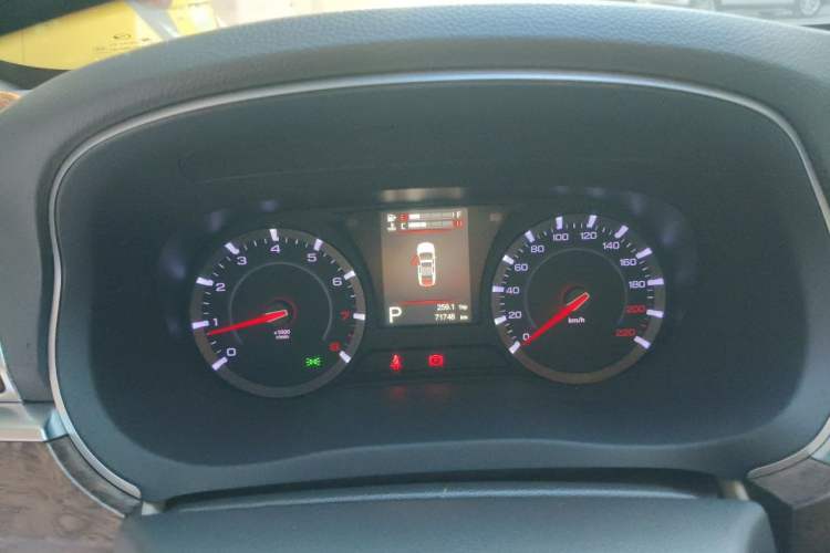 Used GAC Trumpchi GA8 2016 320T Luxury Edition Instrument Cluster