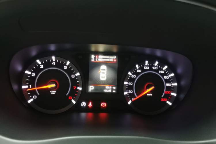 Used GAC Trumpchi GA8 2017 280T Deluxe Edition Instrument Cluster