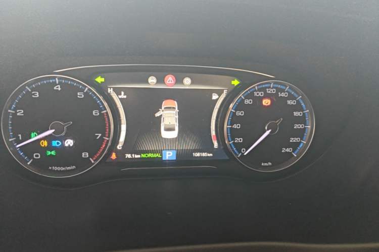 Used GAC Trumpchi GA8 2017 320T Luxury Edition Instrument Cluster