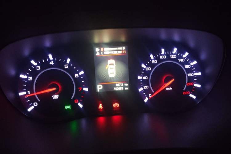Used GAC Trumpchi GA8 2017 280T Deluxe Edition Instrument Cluster