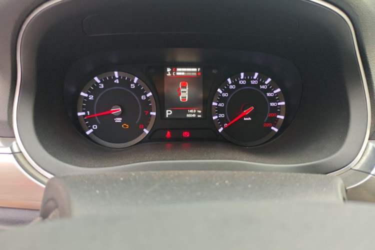 Used GAC Trumpchi GA8 2017 280T Smart Enjoyment Edition Odometer Close Up