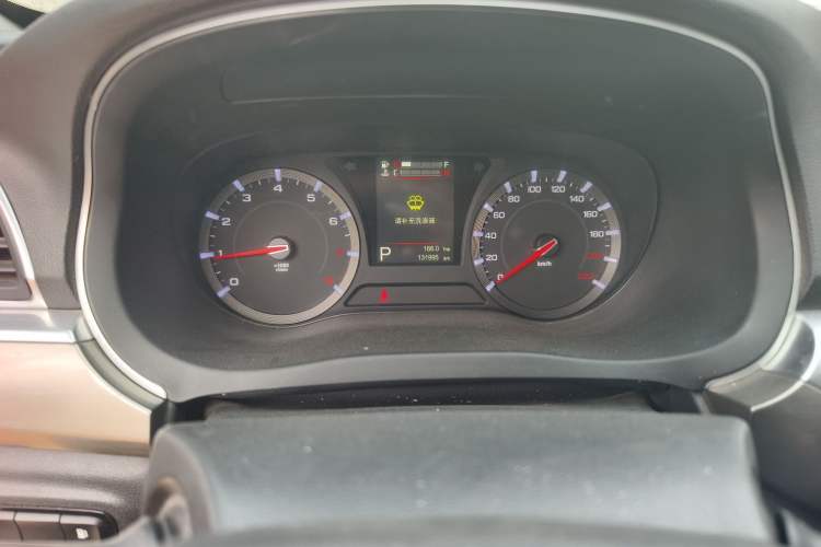 Used GAC Trumpchi GA8 2017 280T Deluxe Edition Odometer Close Up