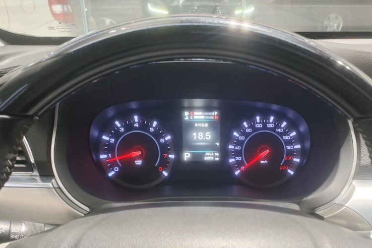 Used GAC Trumpchi GA8 2017 280T Deluxe Edition Odometer Close Up
