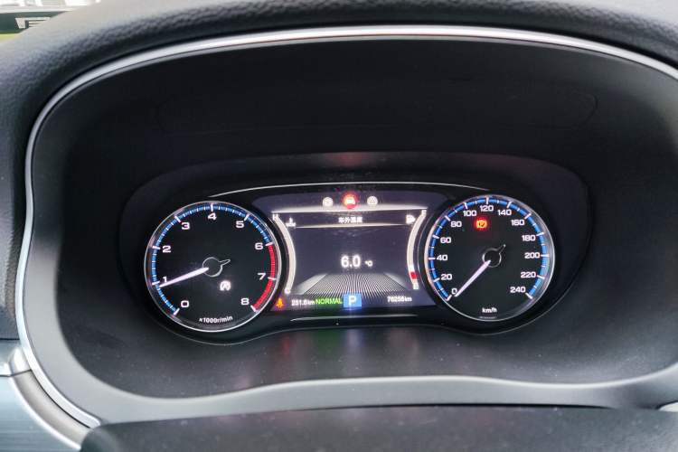 Used GAC Trumpchi GA8 2017 320T Luxury Edition Odometer Close Up