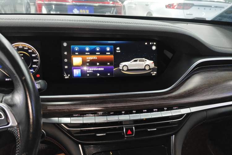 Used GAC Trumpchi GA8 2020 390T Ultimate Edition Audio And AC Panel