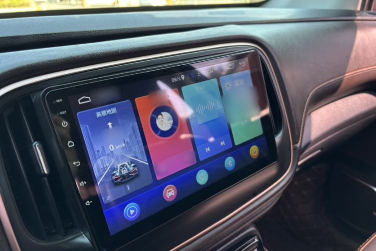 Used GAC Trumpchi GS3 2017 150N Automatic Elite Edition Audio And AC Panel