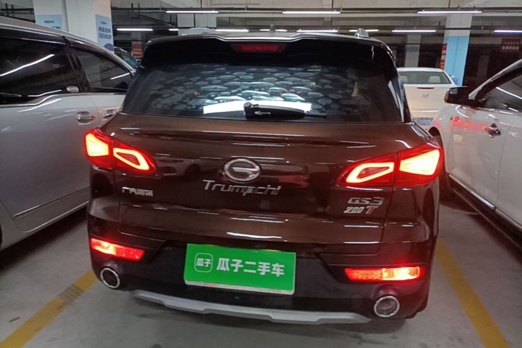 Used GAC Trumpchi GS3 2017 200T Automatic Elite Edition Rear