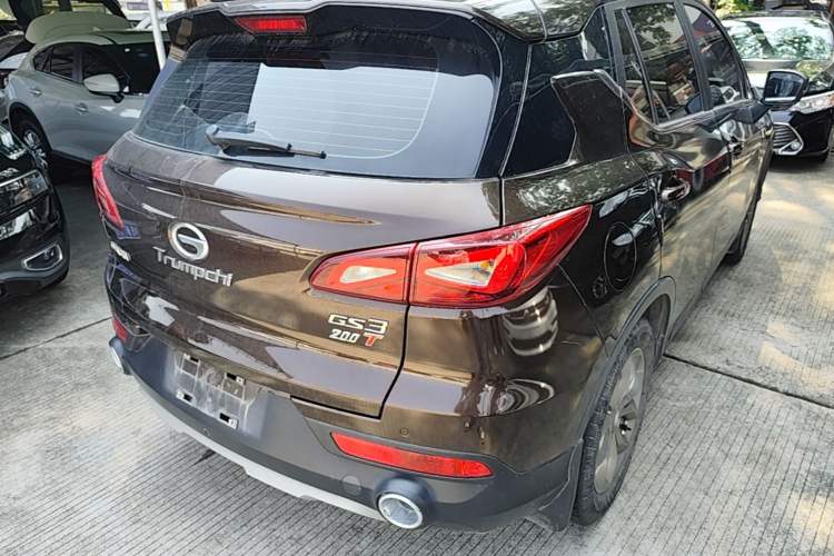 Used GAC Trumpchi GS3 2017 200T Automatic Elite Edition Rear Right 45 Deg
