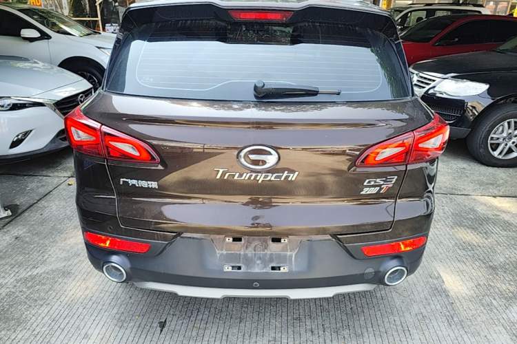 Used GAC Trumpchi GS3 2017 200T Automatic Elite Edition Rear