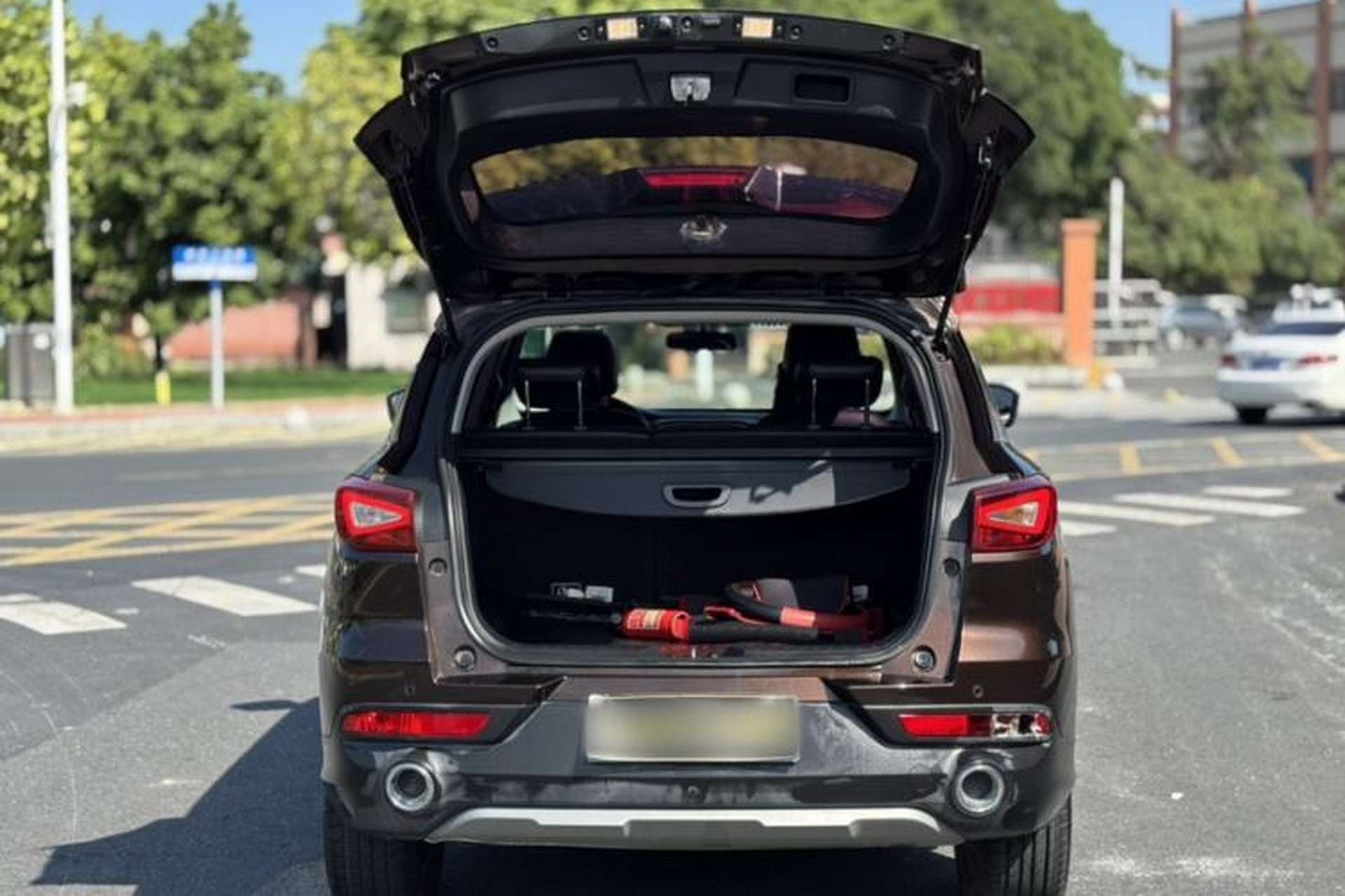 Used GAC Trumpchi GS3 2017 150N Automatic Elite Edition Trunk
