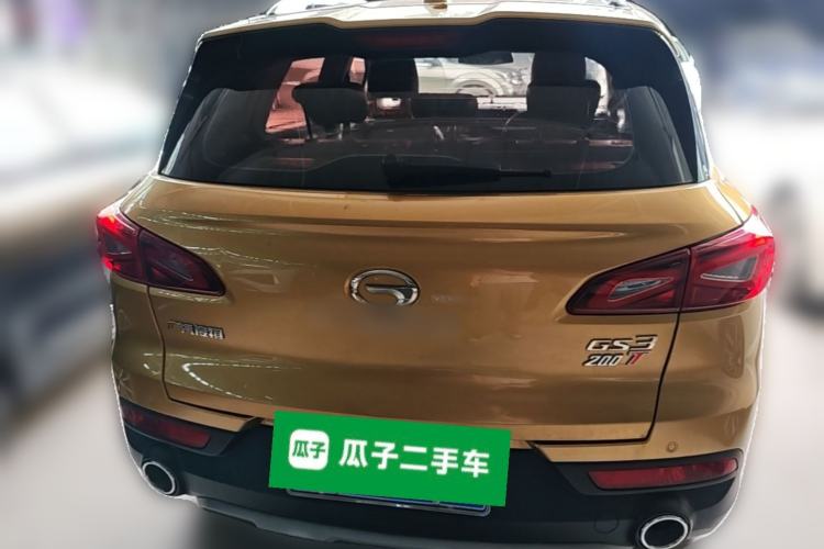 Used GAC Trumpchi GS3 2017 200T Automatic Luxury Edition Rear