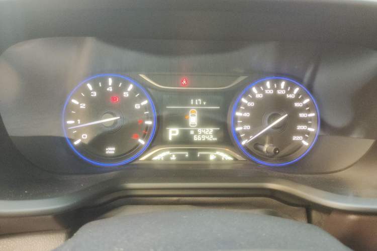Used GAC Trumpchi GS3 2017 150N Automatic Elite Edition Odometer Close Up