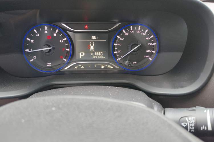 Used GAC Trumpchi GS3 2017 200T Automatic Elite Edition Odometer Close Up