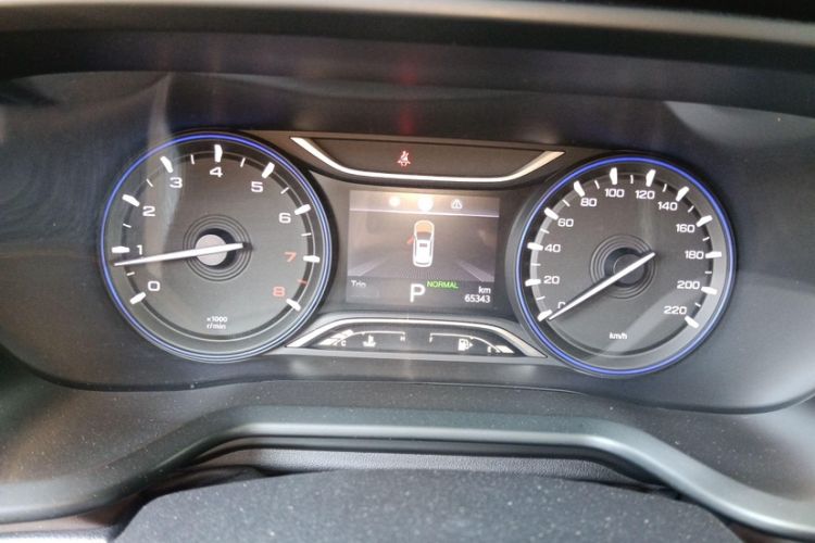 Used GAC Trumpchi GS3 2017 200T Automatic Luxury Edition Odometer Close Up