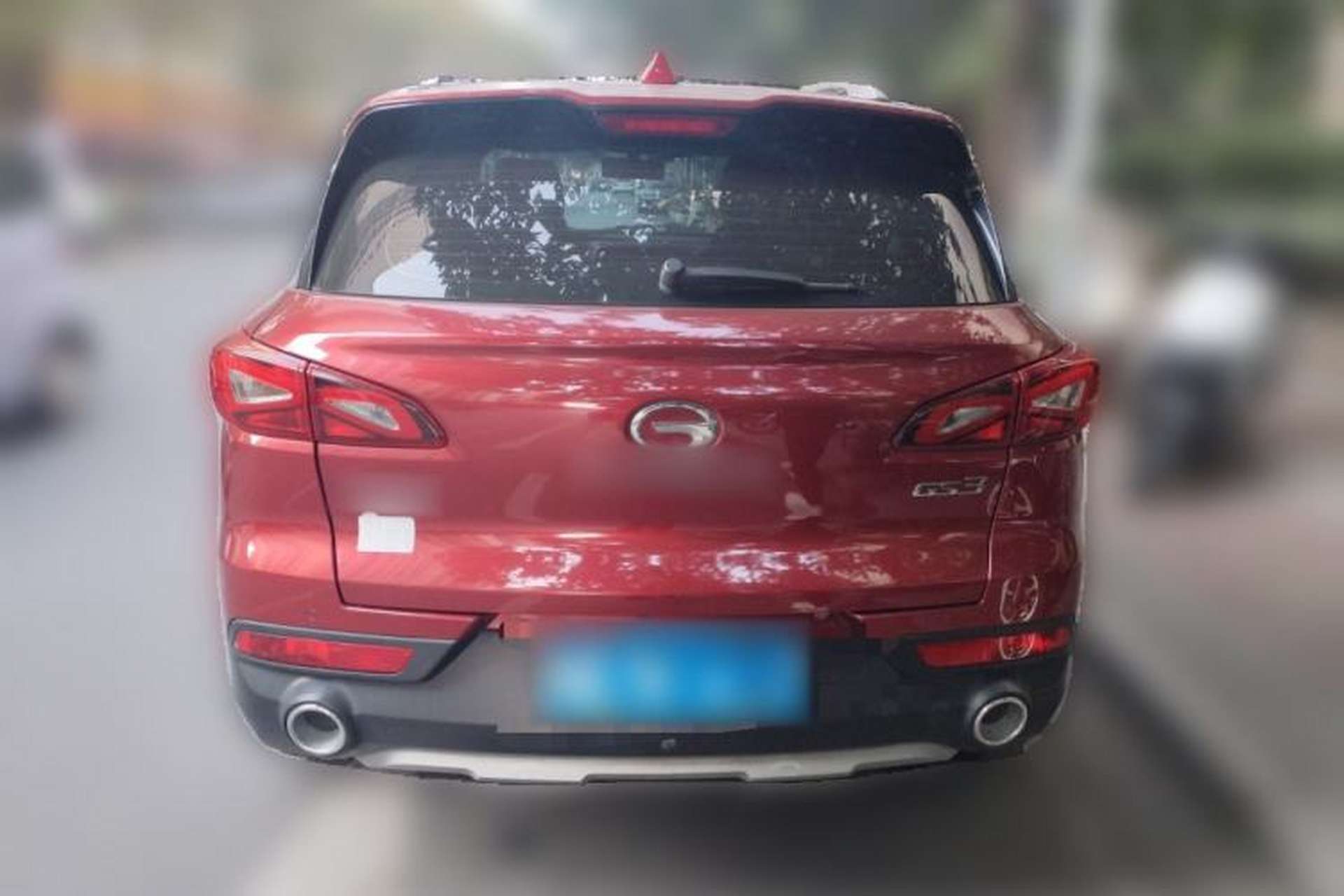 Used GAC Trumpchi GS3 2017 150N Automatic Elite Edition Rear
