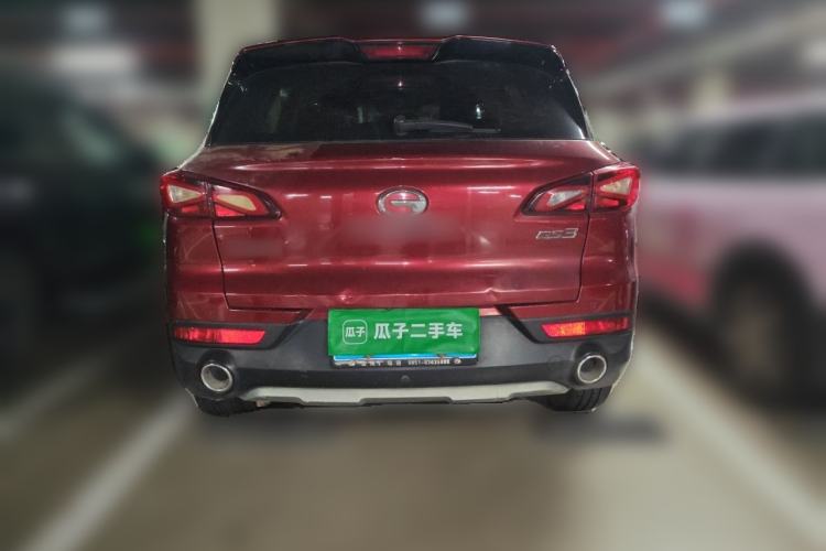 Used GAC Trumpchi GS3 2017 150N Manual Luxury Edition Rear