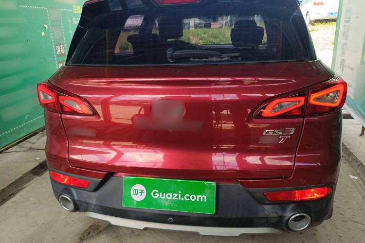 Used GAC Trumpchi GS3 2017 200T Automatic Elite Edition Rear