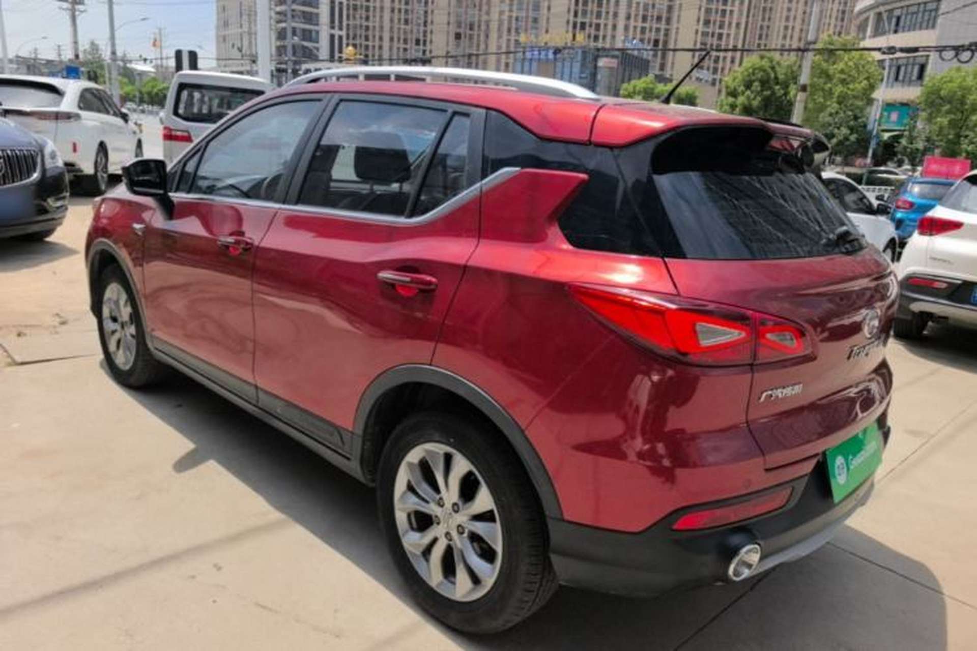 Used GAC Trumpchi GS3 2017 150N Automatic Elite Edition Rear Left 45 Deg