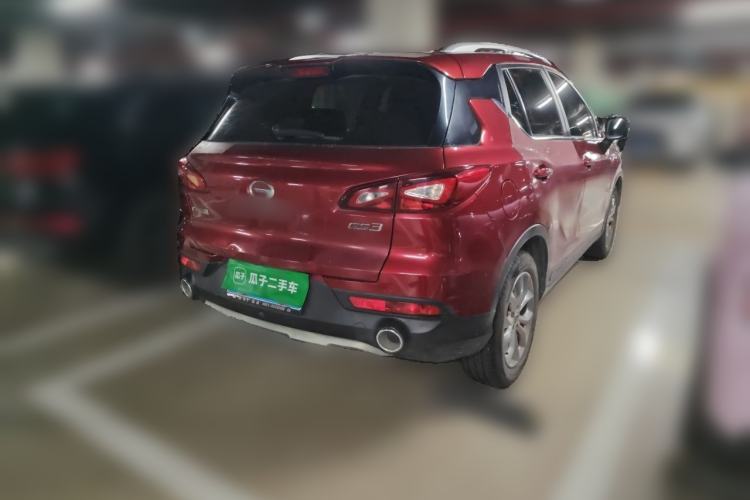 Used GAC Trumpchi GS3 2017 150N Manual Luxury Edition Rear Right 45 Deg