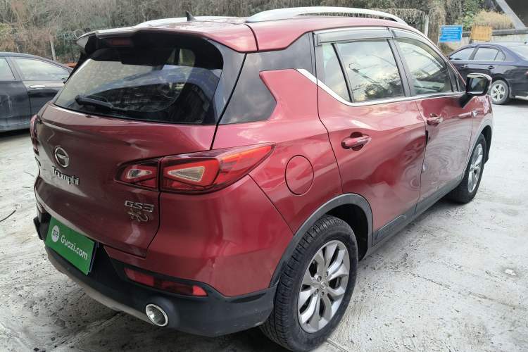 Used GAC Trumpchi GS3 2017 150N Automatic Elite Edition Rear Right 45 Deg