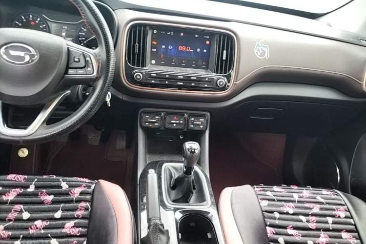 Used GAC Trumpchi GS3 2017 150N Manual Elite Edition Audio And AC Panel