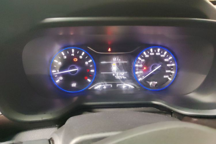 Used GAC Trumpchi GS3 2017 150N Manual Comfort Edition Odometer Close Up