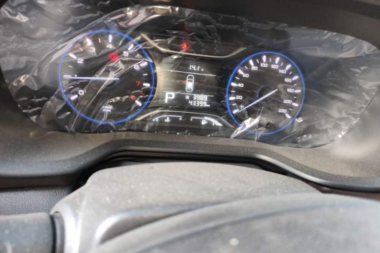 Used GAC Trumpchi GS3 2017 150N Automatic Elite Edition Odometer Close Up