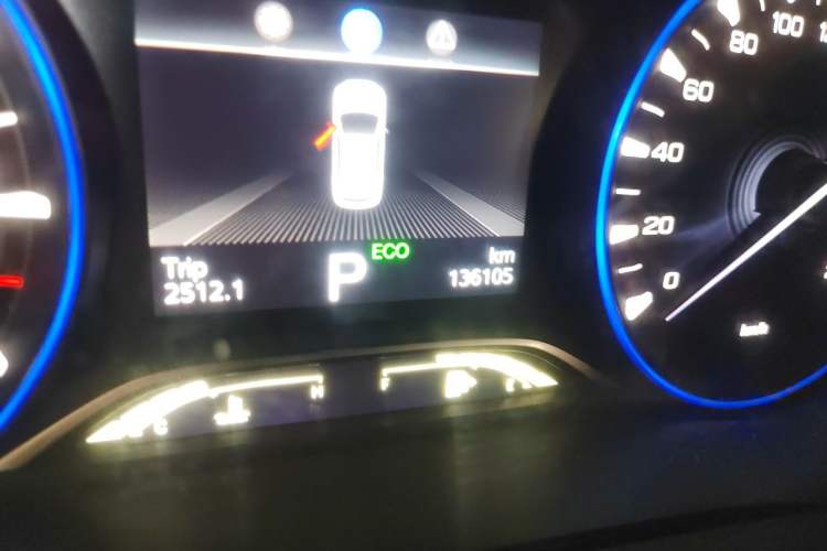 Used GAC Trumpchi GS3 2017 200T Automatic Luxury Edition Odometer Close Up