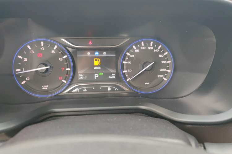 Used GAC Trumpchi GS3 2017 200T Automatic Luxury Edition Odometer Close Up
