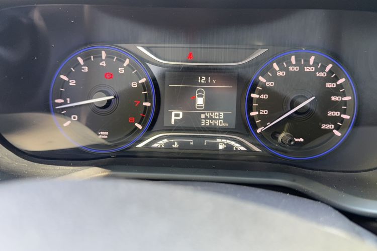 Used GAC Trumpchi GS3 2017 150N Automatic Elite Edition Odometer Close Up