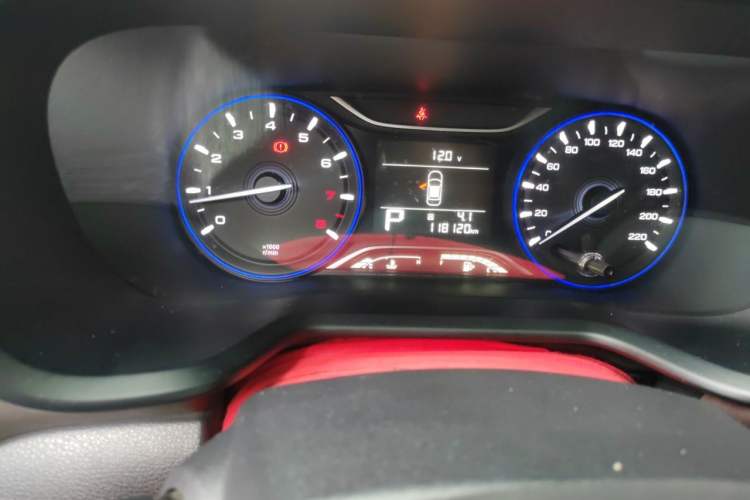 Used GAC Trumpchi GS3 2017 200T Automatic Elite Edition Odometer Close Up