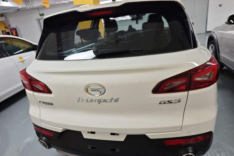 Used GAC Trumpchi GS3 2017 150N Manual Elite Edition Rear